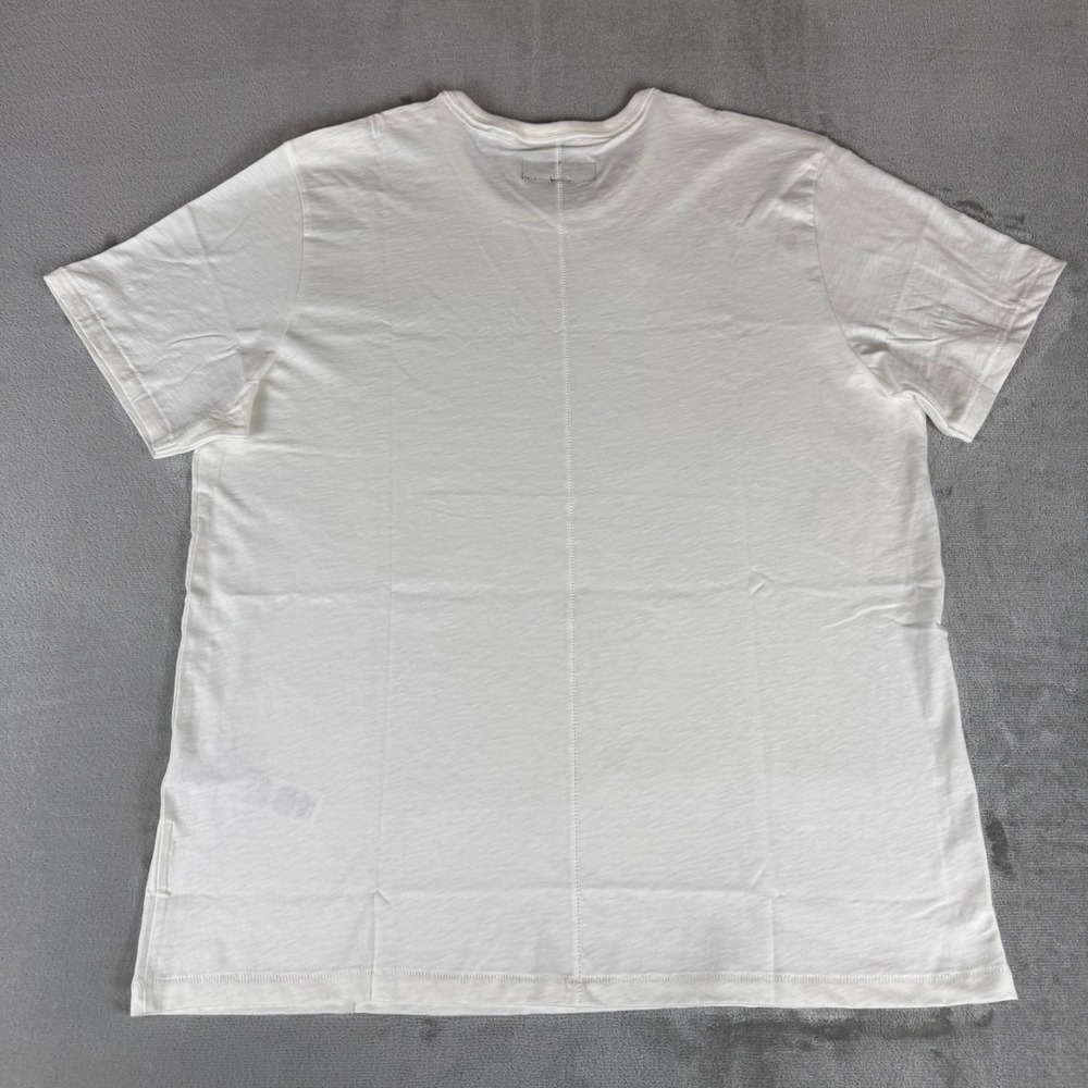 Rag & Bone Classic Lightweight Slub Jersey Tee T-Shirt Mens XL White $98 New NWT - Picture 5 of 6